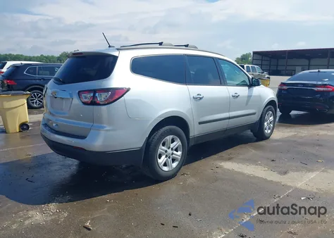 2014 Chevrolet Traverse Ls из США, поврежденный, VIN 1GNKRFED2EJ140041